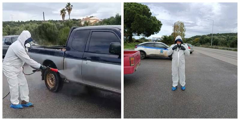 Μεσσηνία: Σε λειτουργία ο σταθμός απολύμανσης για την ευλογιά στο Καλό Νερό