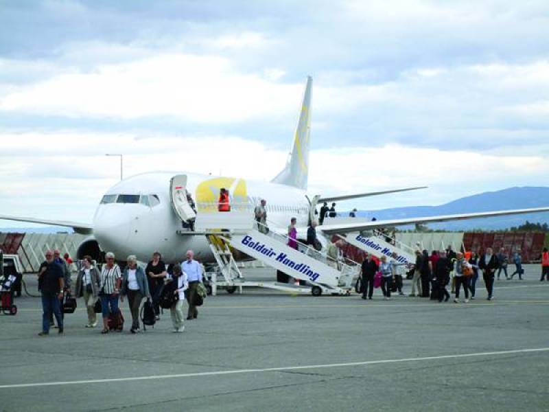 Νέο ρεκόρ επιβατών διεθνών πτήσεων το πρώτο 8μηνο του 2025 στο Αεροδρόμιο Καλαμάτας