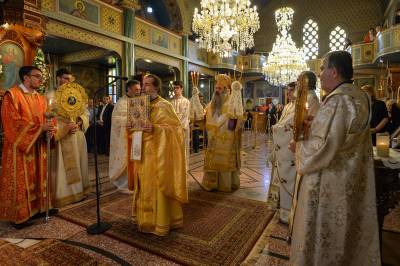 Ο μητροπολίτης Θεόκλητος χοροστάτησε στον Αγιο Γεώργιο Καλαμάτας