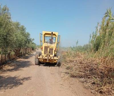 Παρεμβάσεις αγροτικής οδοποιίας στην Μικρομάνη
