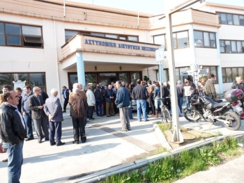 Διαμαρτυρία για την εγκληματικότητα