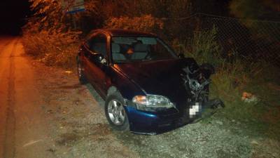 Τροχαίο με δύο τραυματίες στη Βελίκα