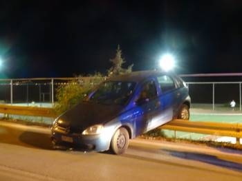 Τροχαίο λόγω... σκύλου στη γέφυρα της Νέας Κίου