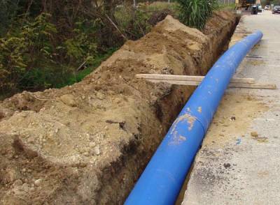 Αντικατάσταση αγωγών ύδρευσης στις κοινότητες