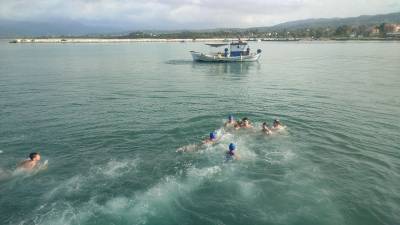 Ο εορτασμός των Θεοφανίων στην Κυπαρισσία (βίντεο-φωτογραφίες)