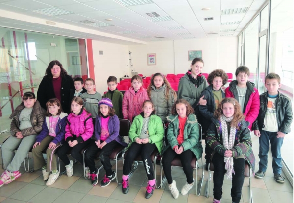 Μαθητές του 4ου Δημοτικού Καλαμάτας στην "Ε"