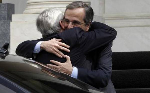 Σαμαράς - Γιούνκερ συζήτησαν για την έξοδο από το μνημόνιο