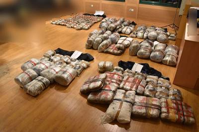 Κοζάνη: Σε εξέλιξη αστυνομική επιχείρηση για τον εντοπισμό ατόμου που μετέφερε πάνω από 300 κιλά κάνναβη