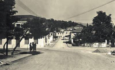 Η πλατεία Φραγκόλιμνας τη δεκαετία του 1970