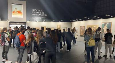 Πλήθος κόσμου στους «Θησαυρούς Ζωγραφικής” στο Μέγαρο Χορού Καλαμάτας