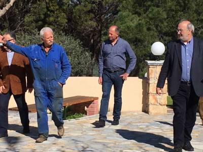 Επίσκεψη Κατσίβελα στο Περδικονέρι