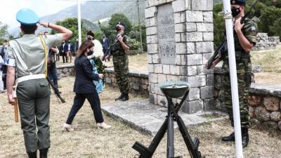 Σακελλαροπούλου από Σούλι: Η αυτοθυσία και η προσήλωση στο ιδανικό της ελευθερίας ενέπνευσαν σεβασμό και δέος