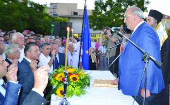 Ο Κατσίβελας στην ορκωμοσία του: "Η αυτοδιοίκηση είναι μια συνεχής σκυταλοδρομία"