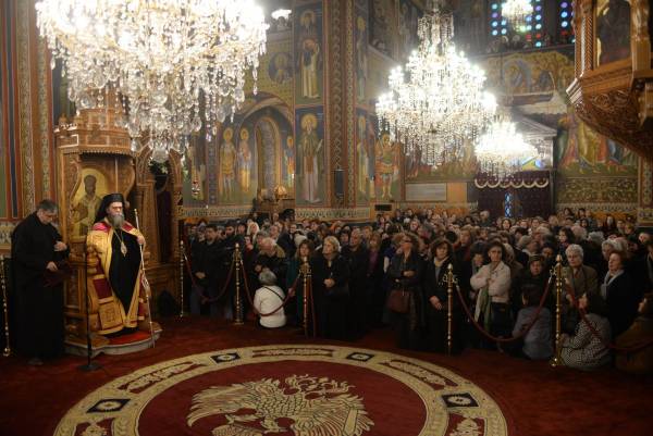 Η ενθρόνιση της εικόνας της Υπαπαντής