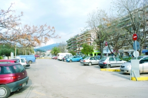 Στάθμευση επί πληρωμή στο νότιο πάρκινγκ