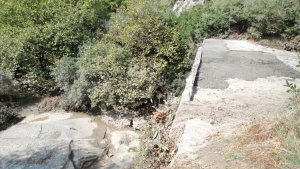 Σταθμός μέτρησης ροής νερού στο Νέδοντα