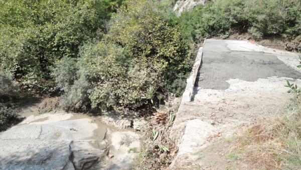 Σταθμός μέτρησης ροής νερού στο Νέδοντα