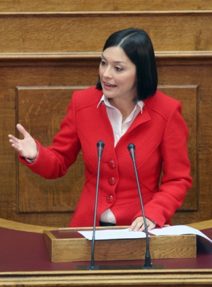 Συνάντηση Νάντιας με τον Υπουργό Οικονομικών και τους εκπροσώπους των επιμελητηρίων των πυρόπληκτων περιοχών