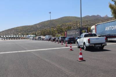 Μερική αποκατάσταση κυκλοφορίας στην Αθηνών–Κορίνθου μετά από εκτροπή φορτηγού