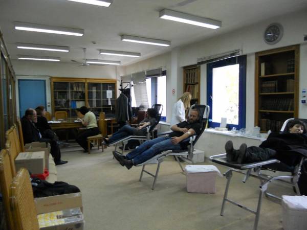 Περισσότεροι δικηγόροι στη χθεσινή αιμοδοσία