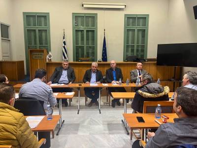 Συνάντηση ΟΕΒΕΣ Μεσσηνίας με Χρυσομάλλη και Μαντά