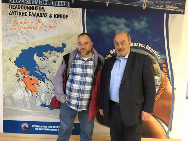 Στην Αποκεντρωμένη ο Κατσίβελας για κυκλοφοριακή μελέτη