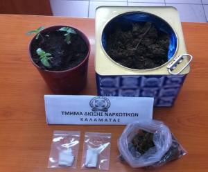 Σύλληψη 48χρονου για ναρκωτικά στις Καρυές Τριφυλίας