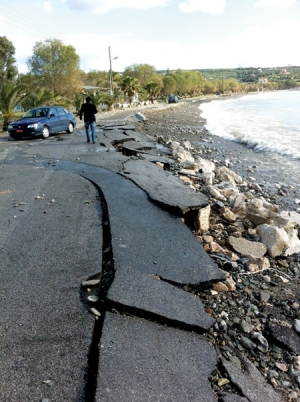 Ανάγκη για έργο προστασίας της παραλιακής ζώνης Μεθώνης