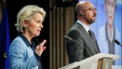 Μισέλ - Φον ντερ Λάιεν:"H EE καλεί την Κίνα να βοηθήσει στον τερματισμό του πολέμου στην Ουκρανία"