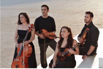 “The Dissonance String Quartet" στο Φεστιβάλ Τεχνών Κορώνης