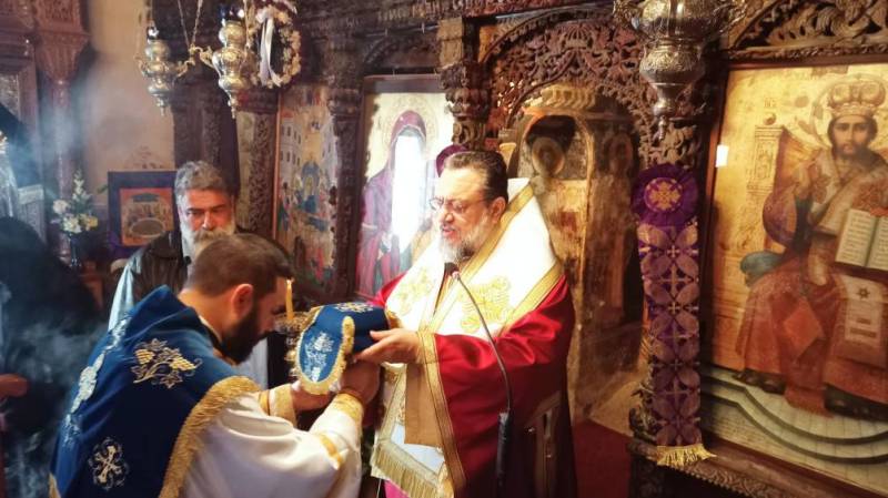 Στη Μονή Δήμιοβας χθες ο μητροπολίτης Μεσσηνίας