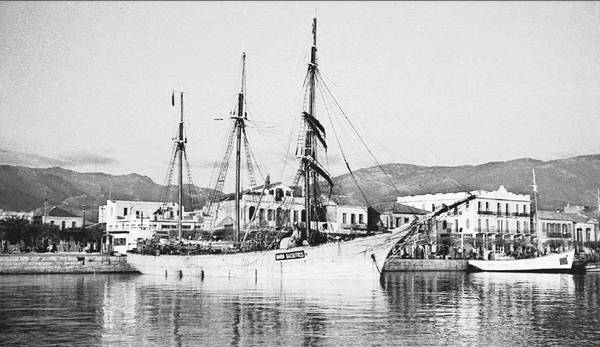 Το λιμάνι της Καλαμάτας τη δεκαετία του 1930