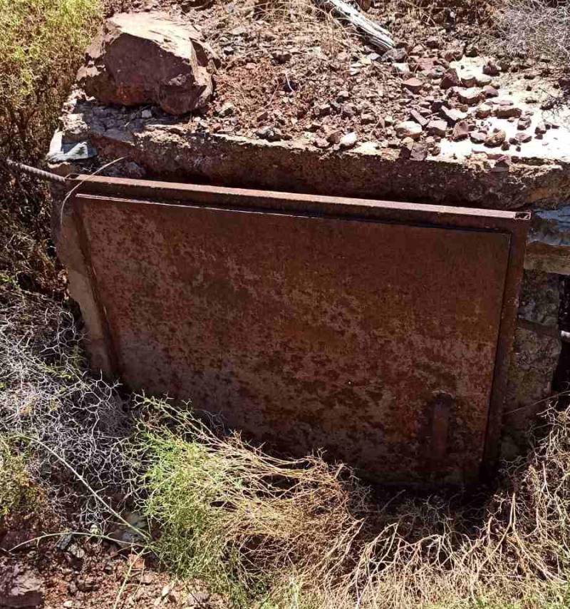 Προβληματική δεξαμενή στην Τριπύλα Τριφυλίας (φωτογραφίες)