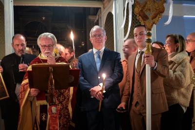 Τασούλας από Σύρο: Το" μήνυμα και το αίσθημα της Ανάστασης του Κυρίου είναι λυτρωτικό!" (βίντεο)