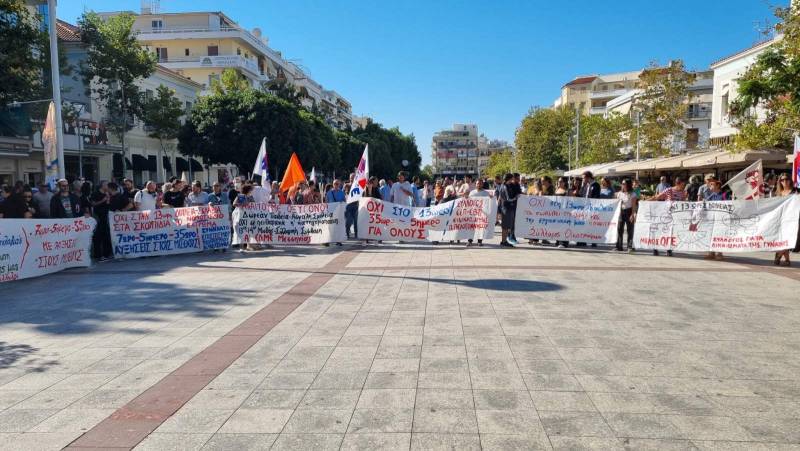Απεργιακή συγκέντρωση της ΑΔΕΔΥ στην Καλαμάτα: Ισχυρό μήνυμα κατά “της 13ωρης δουλειάς – σκλαβιάς” (βίντεο-φωτογραφίες)