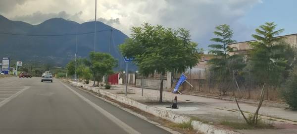 Μεσσηνία: Αναγκαίες παρεμβάσεις στον κόμβο Καλού Νερού (φωτογραφίες)