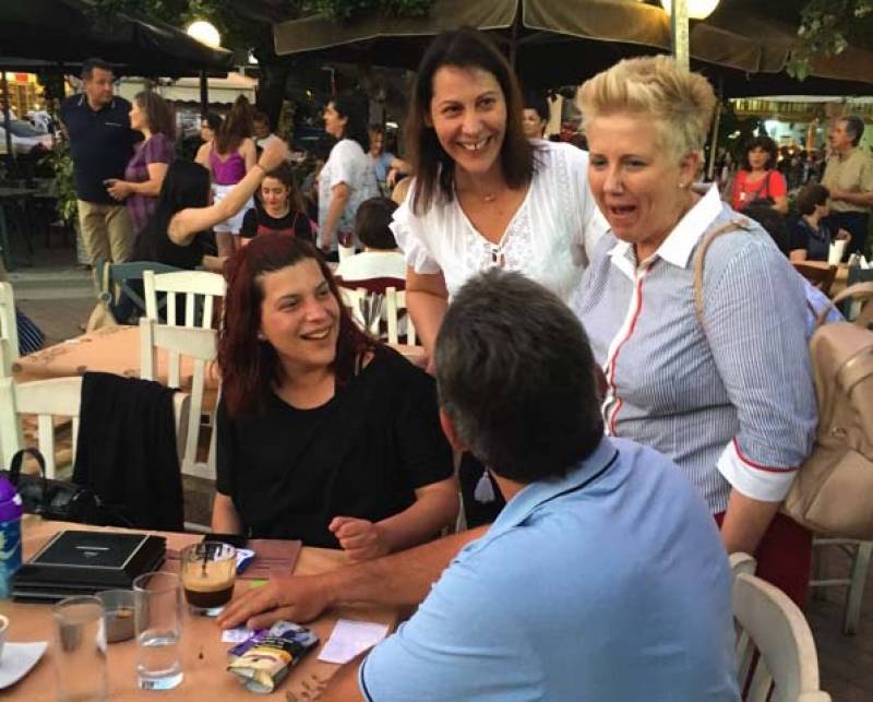 Στην Τριφυλία περιόδευσε η Πιπίνα Κουμάντου (φωτογραφίες)