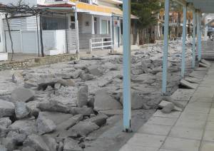 Διαμαρτυρία για την ανάπλαση στη Γιάλοβα