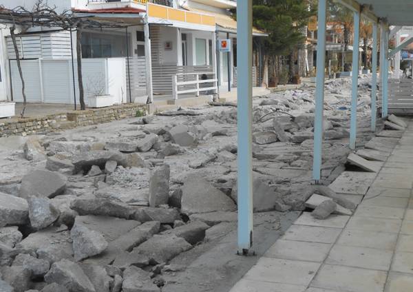 Διαμαρτυρία για την ανάπλαση στη Γιάλοβα