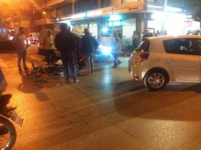 Τροχαίο με τραυματισμό στην οδό Ναυαρίνου