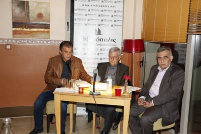 Παρουσίαση βιβλίου από τον Τάσο Γιαννίτση στην Καλαμάτα (βίντεο)