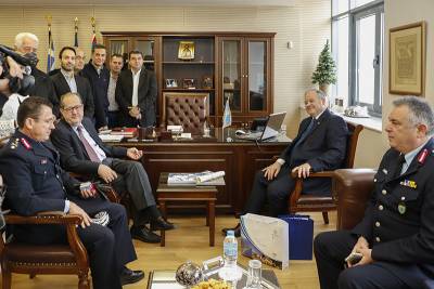 Ο αρχηγός της Αστυνομίας στην Καλαμάτα: Οικόπεδο για Αστυνομικό Μέγαρο υποσχέθηκε ο Νίκας (βίντεο)