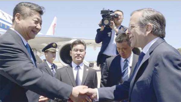 Ο Σαμαράς κάλεσε στην Καλαμάτα τον Κινέζο Πρόεδρο