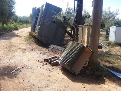 Κλοπή χαλκού από 2 μετασχηματιστές της ΔΕΗ στην Τριφυλία