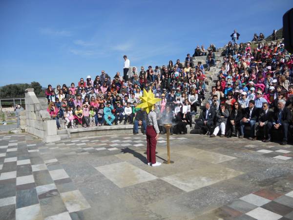 Αυλαία του 3ου Μαθητικού Φεστιβάλ Αρχαίου Δράματος