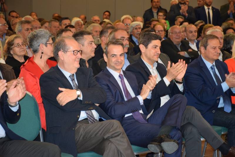 Ηχηρό μήνυμα Μητσοτάκη από Σπάρτη για στήριξη Νίκα