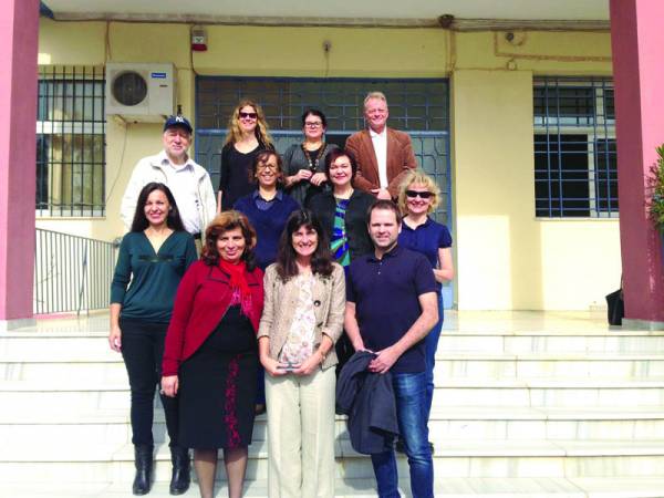 Ευρωπαίοι μαθητές στο Λύκειο Αρφαρών