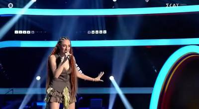 The Voice: Η Εύα Μαρία Πανταζοπούλου από την Κυπαρισσία στα Blind Auditions (βίντεο)