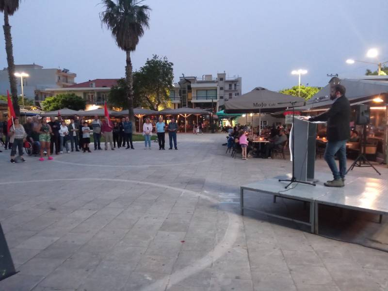 ΚΚΕ: Περιοδεία Στεφανάκη στη Μεσσηνία