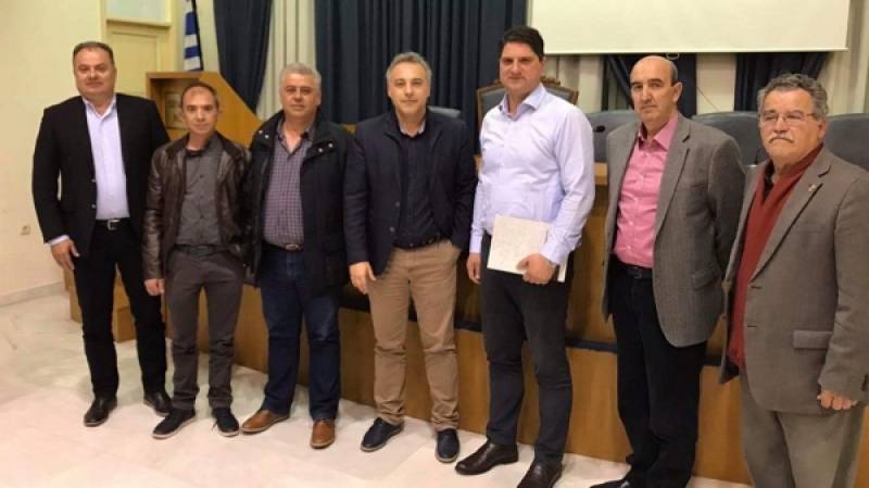 Στο επίκεντρο της συνάντησης Αθανασόπουλου - Ξυγκώρου η επιχειρηματικότητα στη Μεσσήνη